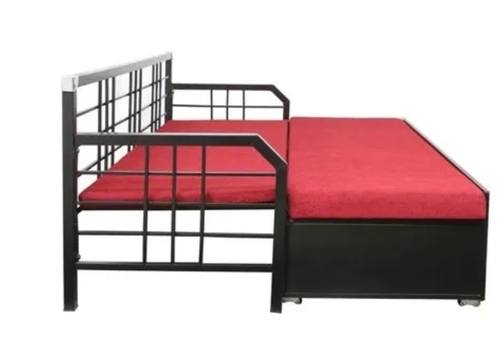 Metal Queen Size Sofa Cum Bed With Hydraulic Storage