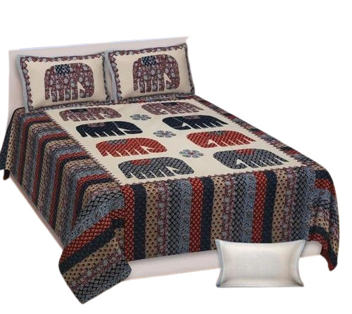 Printed King Size Bedsheet