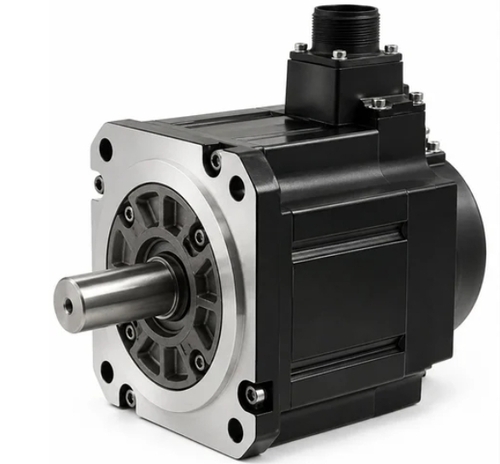 1.5 Kw Mitsubishi Servo Motors - Black, Silver, Single Phase 220V 50MHz | High Precision, Fast Response, Smooth Operation, Overload Protection