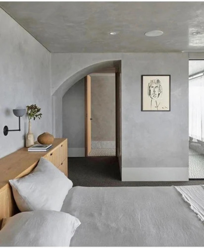 Bedroom Lime Plaster Texture
