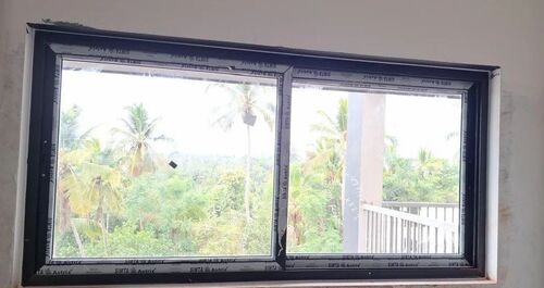Black Stylist Upvc Sliding Window