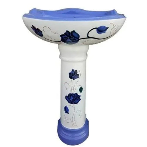 Ceramic Vitrosa Set Pedestal Wash Basin