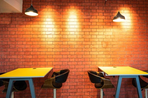 Corporate Building Brick Finish Texture