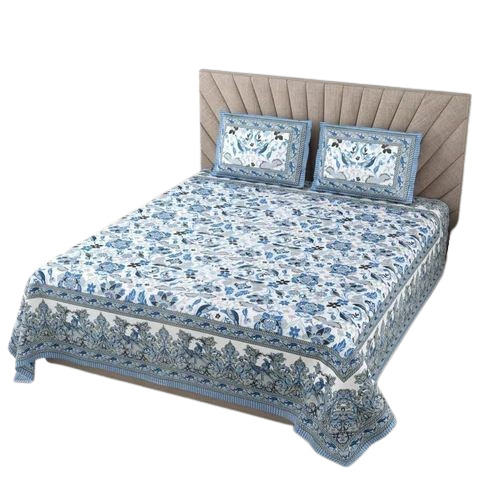 Cotton Printed Double Bedsheets