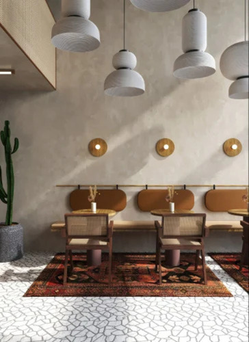 Dining Hall Lime Plaster Texture