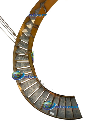 Duplex Staircase - Mild Steel Plate, 300mm Tread Depth, Multicolor | Durable, Spiral, Glass Railing
