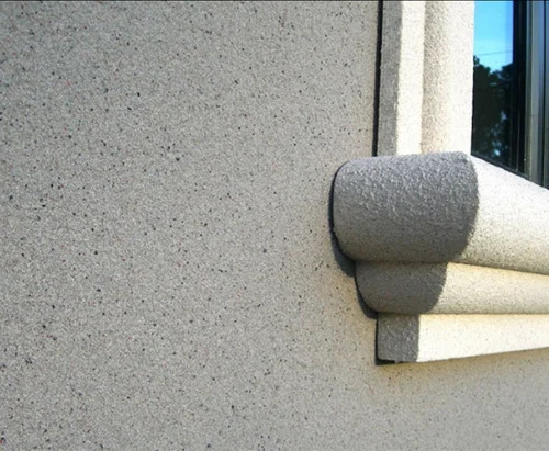 Exterior Facade Stone Finish Texture