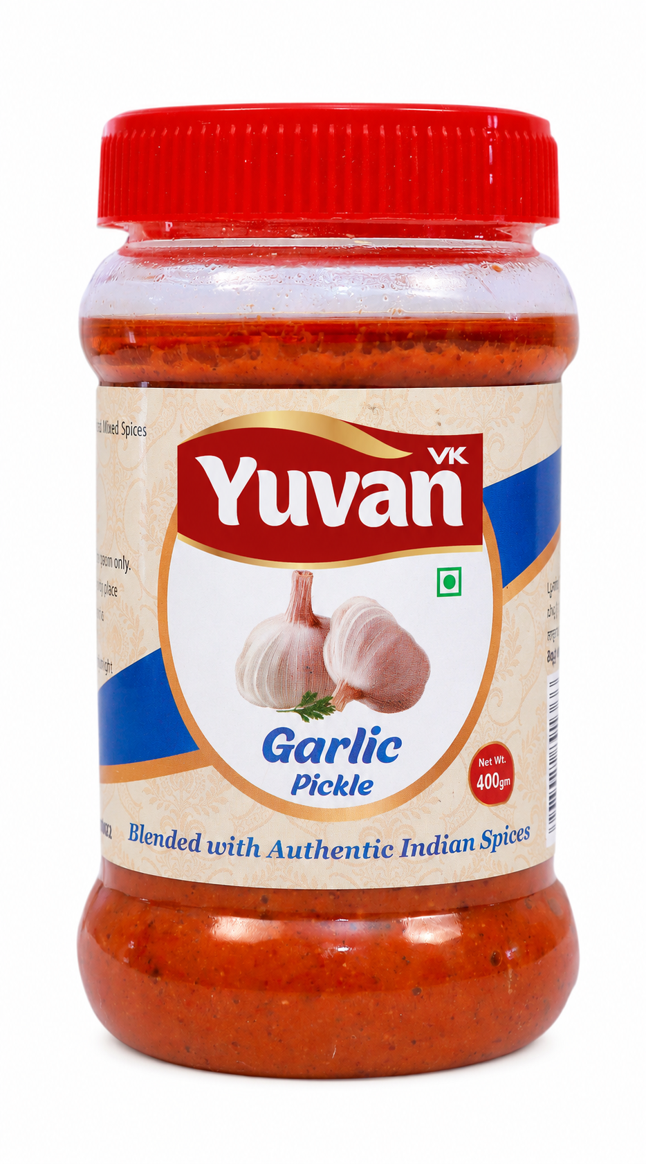 Garlic Pickle 400Gm - Shape: Sliced