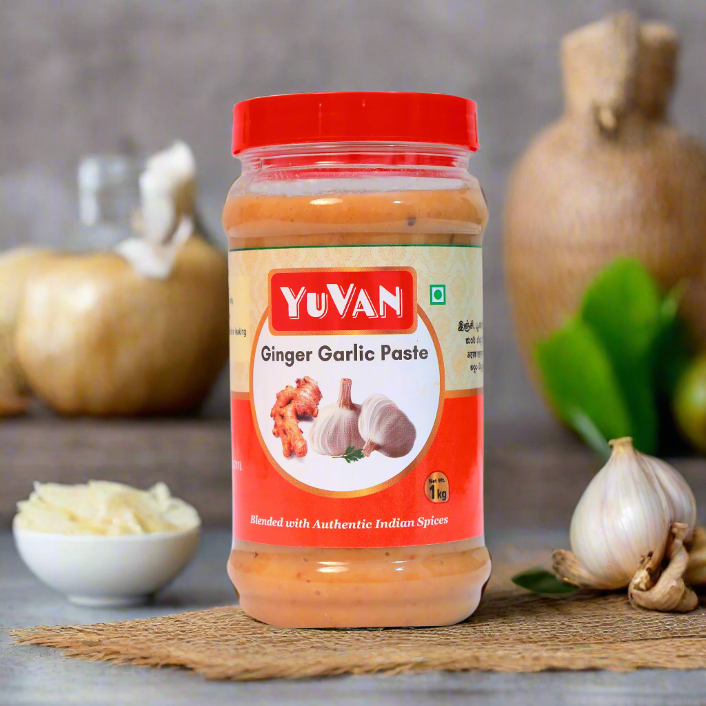 Ginger Garlic Paste 1Kg - Color: Natural