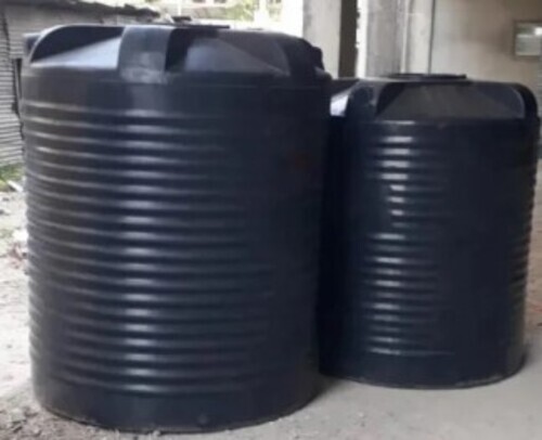 Hdxlpe Chemical Tanks - Custom Size, Black, Leak Resistant | Industrial Chemical Storage Cylinder