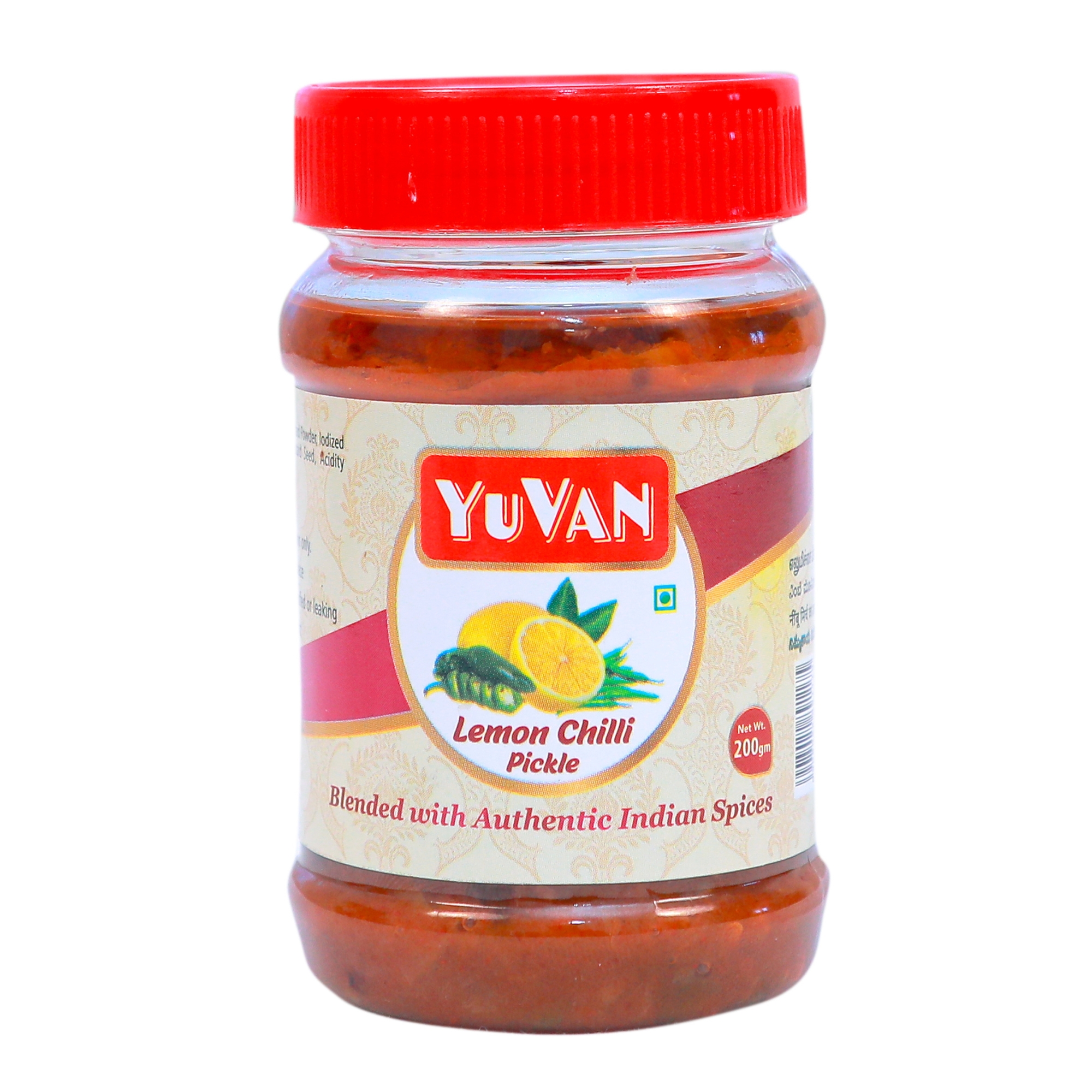 Lemon Chilli Pickle 200Gm - Shelf Life: 12 Months