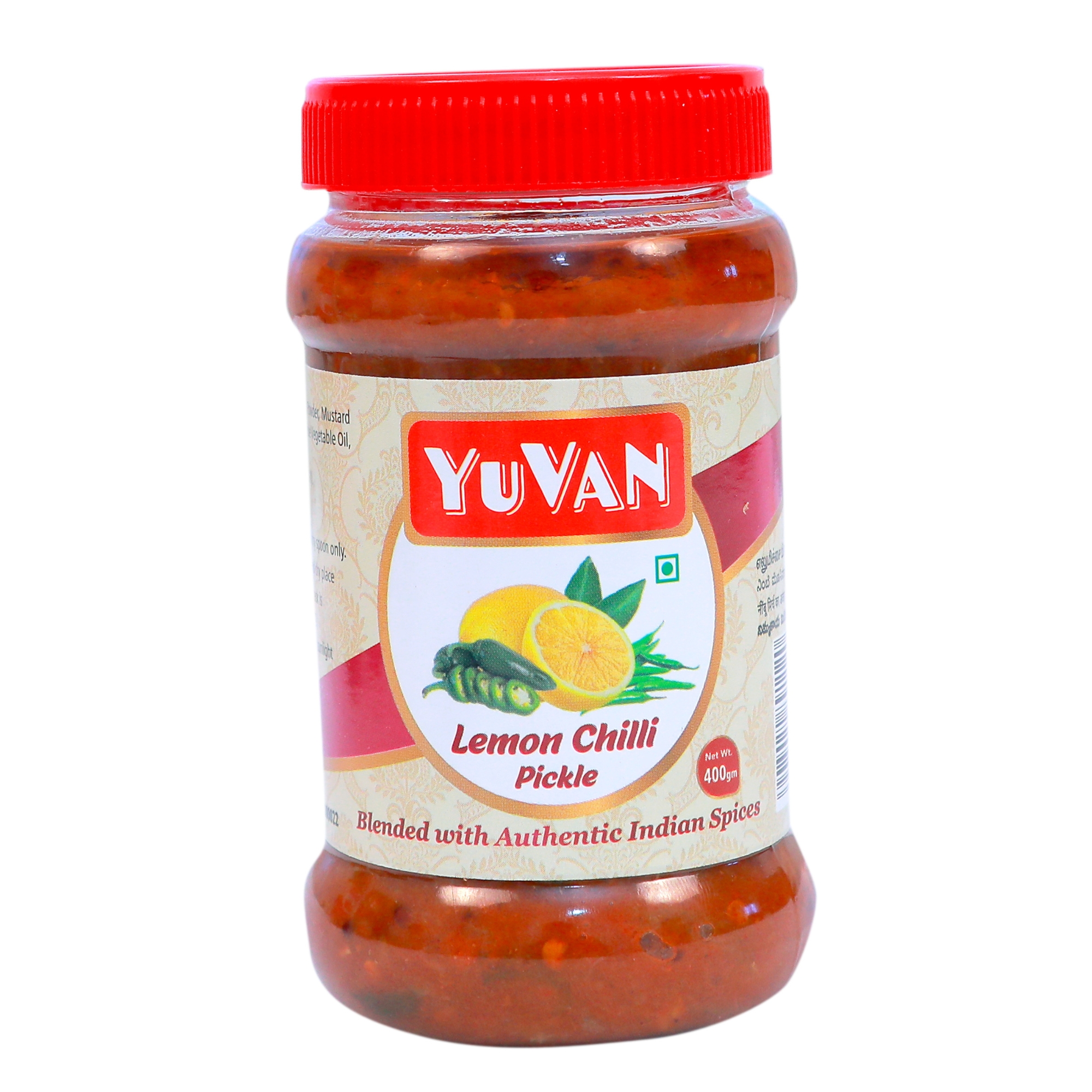 Lemon Chilli Pickle 400Gm - Shelf Life: 12 Months