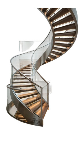 Mild Steel Spiral Designer Staircase