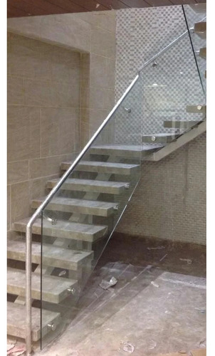 Ms Staircase Fabrication - Mild Steel, 1000x300x150 mm, Any Color, Polished Finish, Rust Proof, Easily Assembled