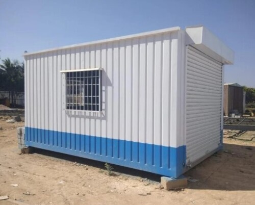 Paint Coated Ms Portable Office Cabin
