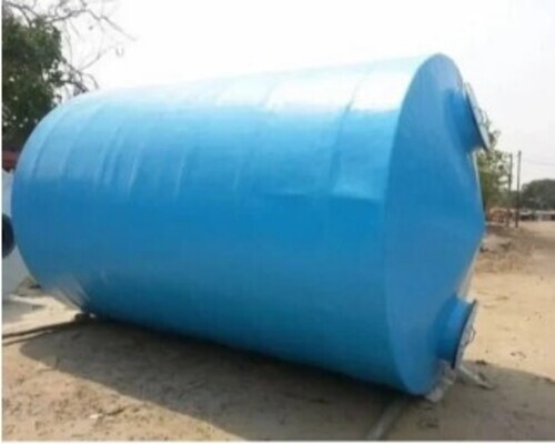 Pp Chemical Storage Tank - Customized Size, Blue | Industrial Grade, Cylinder Shape, Polypropylene Material