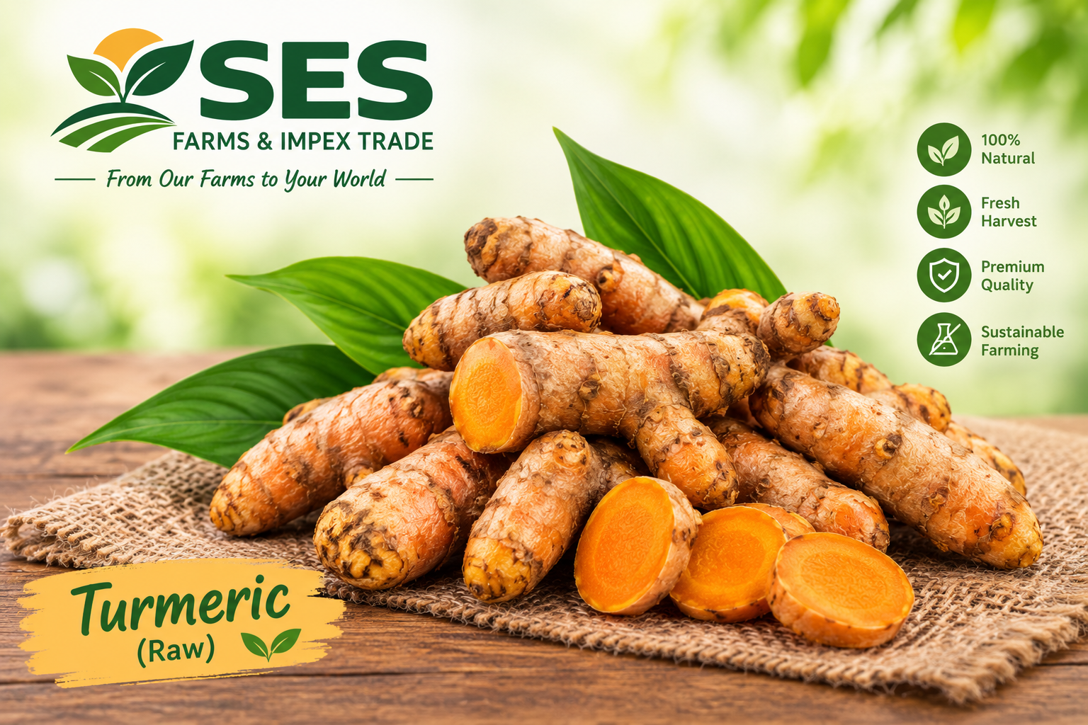 Raw Turmeric
