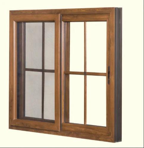 Stylist Brown Upvc Sliding Window