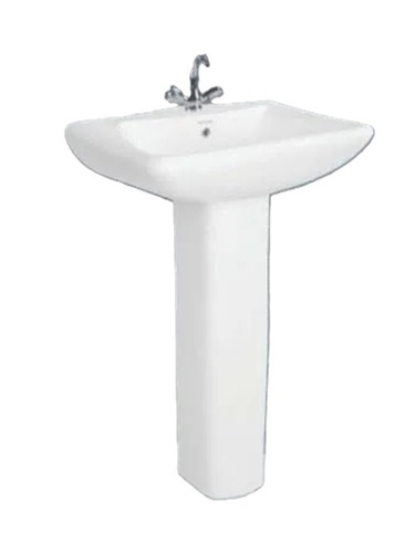 White Pedestal Wash Basin