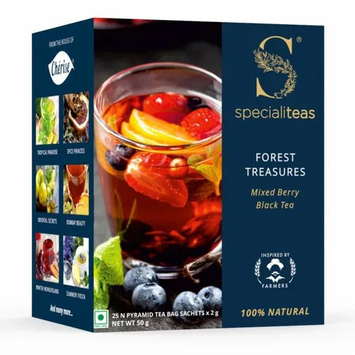 50g Cherise Forest Treasures Mixed Berry Black Tea