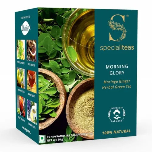 50g Cherise Morning Glory Moringa Ginger Herbal Tea