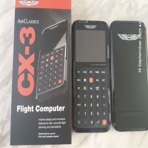 Authentic ASA CX-3 Flight Computer