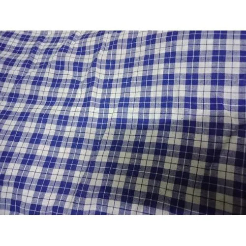 Check Pattern Handloom Fabric
