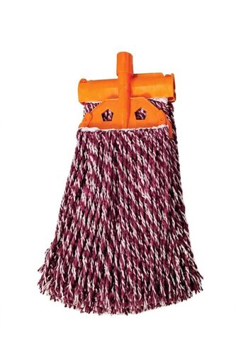 Clip Mop Melange - Microfiber Standard Size, Multicolor | Manual Floor Cleaning, Eco Friendly, Long Lasting