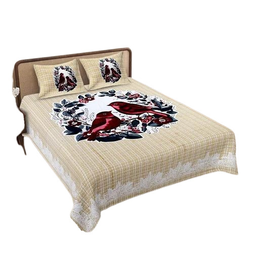 Designer Printed Double Bed Sheet