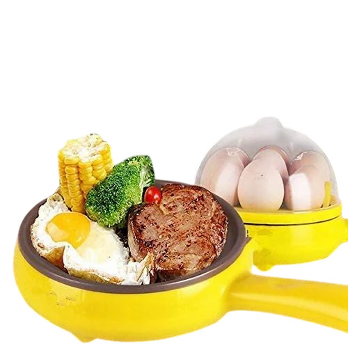 Egg Boiler With Fry Pan