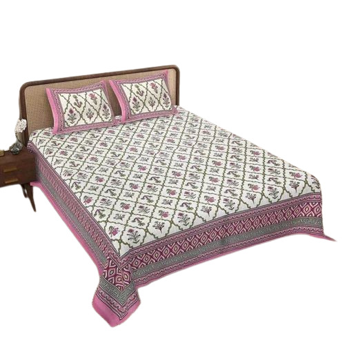 King Size Printed Bed Sheets - Design Type: Modern