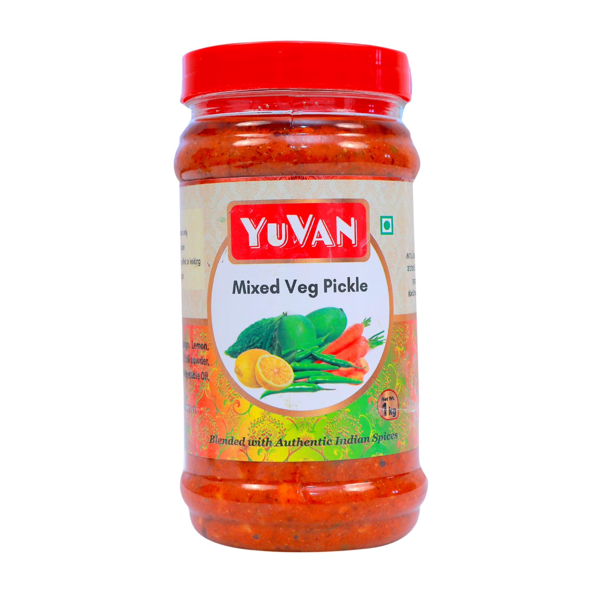 Mixed Veg Pickle 1Kg - Shape: Piece