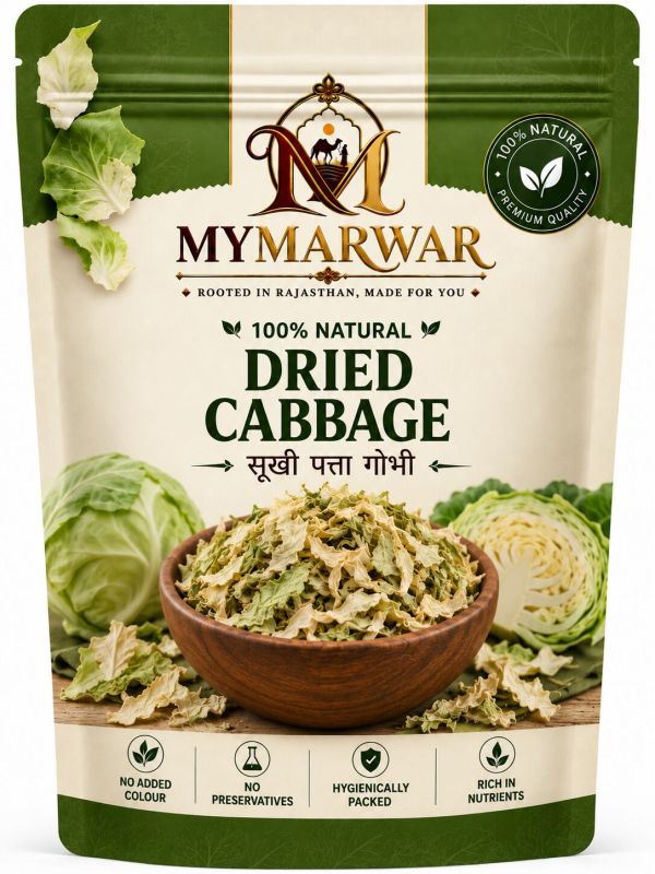 Mymarwar Dried Cabbage - Color: Green