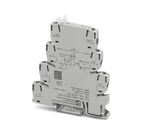 Plc-Osc- 24Dc/ 24Dc/ 10/R 2982702 Phoenix Solid State Relay Module - Color: Black