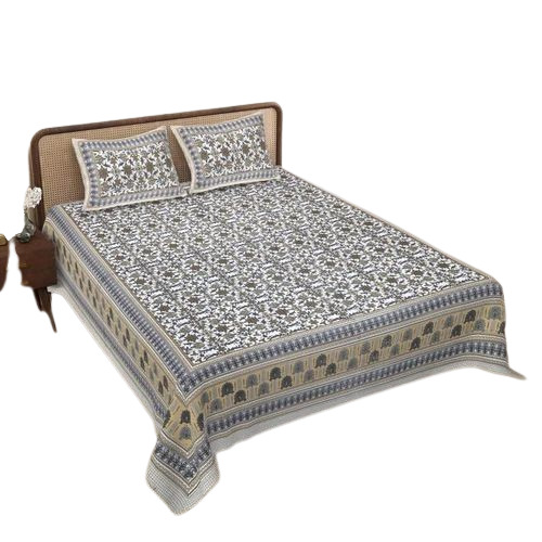 Printed King Size Bed Sheet