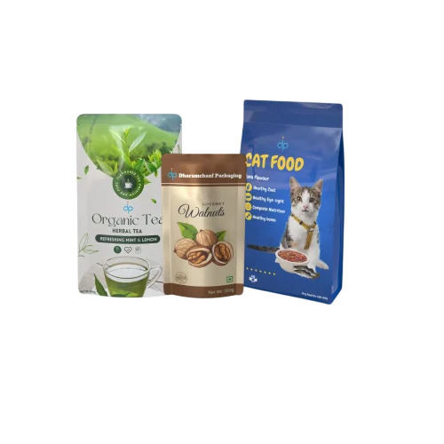Printed Zipper Stand Up Pouches