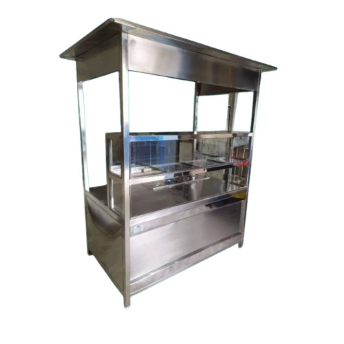 Rectangular Ss Fastfood Counter