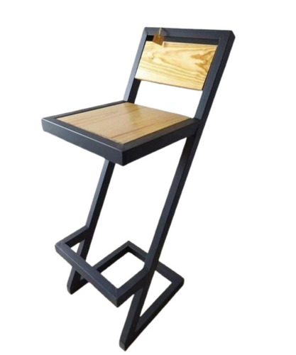Restaurant Cafe Chair - Steel Standard Size Black | Corrosion Resistant Durable Eco-Friendly No Assembly Required