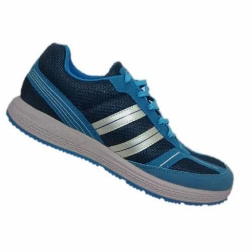 Running Shoes - Fabric Material All Sizes Blue Color | Lace Closure Breathable Anti-Slip Lightweight Comfortable for Long Wear
