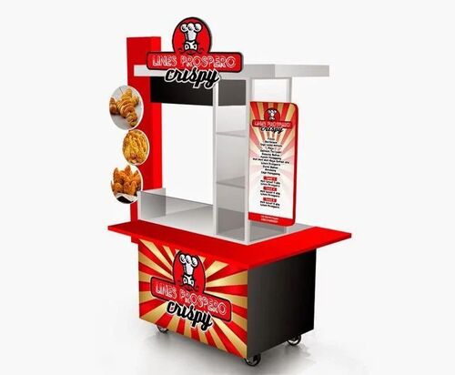 Stainless Steel Fast Food Stall