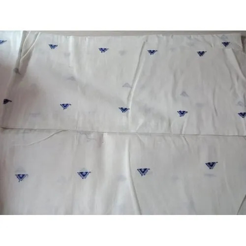 White Cotton Jamdani Fabric