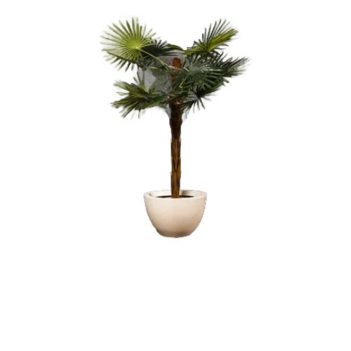 01 Kruka Frp Pot - FRP, 8 Inch Height x 13 Inch Diameter, Multicolor | Round, Floor Mounted, Home Use