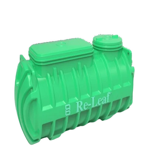 22000 L Bio Septic Tank - FRP 22000 L Green Cylindrical Underground 10 mm Wall Thickness | Storage Use