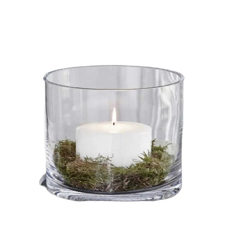 4 Inches Glass Candle Holders