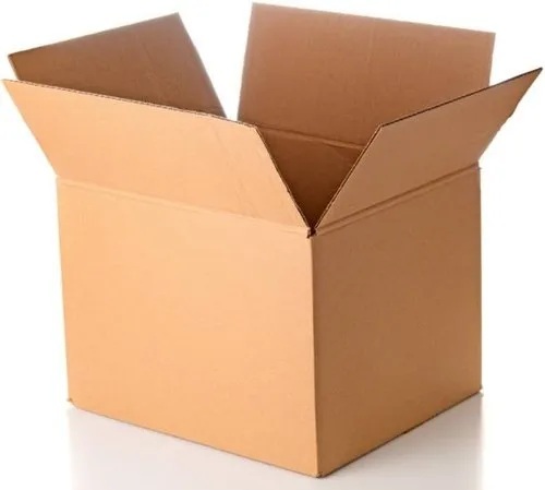Brown Plain Corrugated Cardboard Box