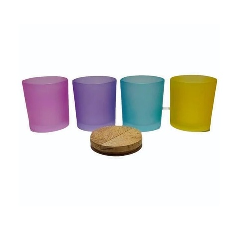 Candle Jars With Wooden Lid