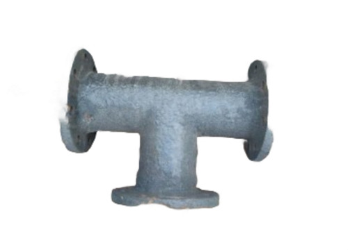 Cast Iron Tee Pipe - Galvanized Cast Iron, Various Colors | Rust Resistant, Pipe Fitting
