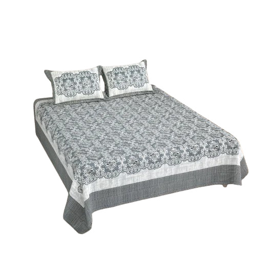 Designer Pure Cotton Double Bedsheet
