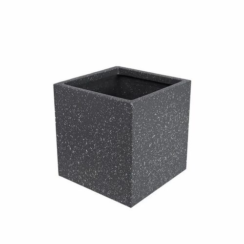 Frp Rectangular Black Planter