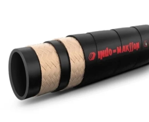High Pressure Steam Hose - Rubber 12 mm Black 30 m, High Flexibility Pressure Resistance Abrasion Resistance Leakproof Kink Resistance Durable Corrosion Resistant